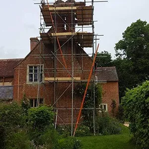chimney scaffolding