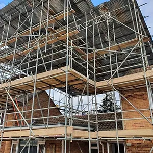 roof scaffolding